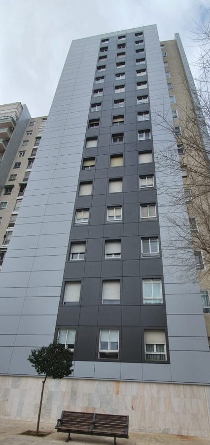 Rehabilitación de la fachada con Panel Composite de Aluminio